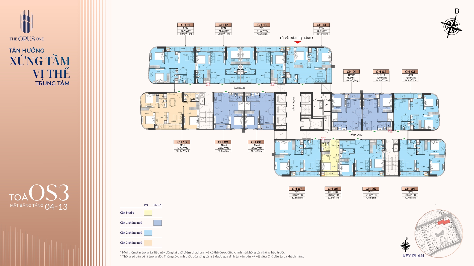 mat bang the opus toa OS3